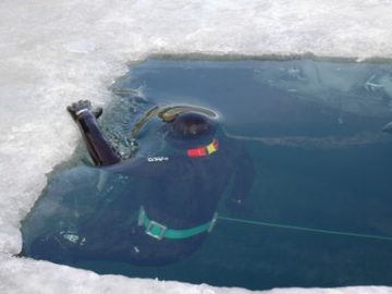 immersione sotto i ghiacci
